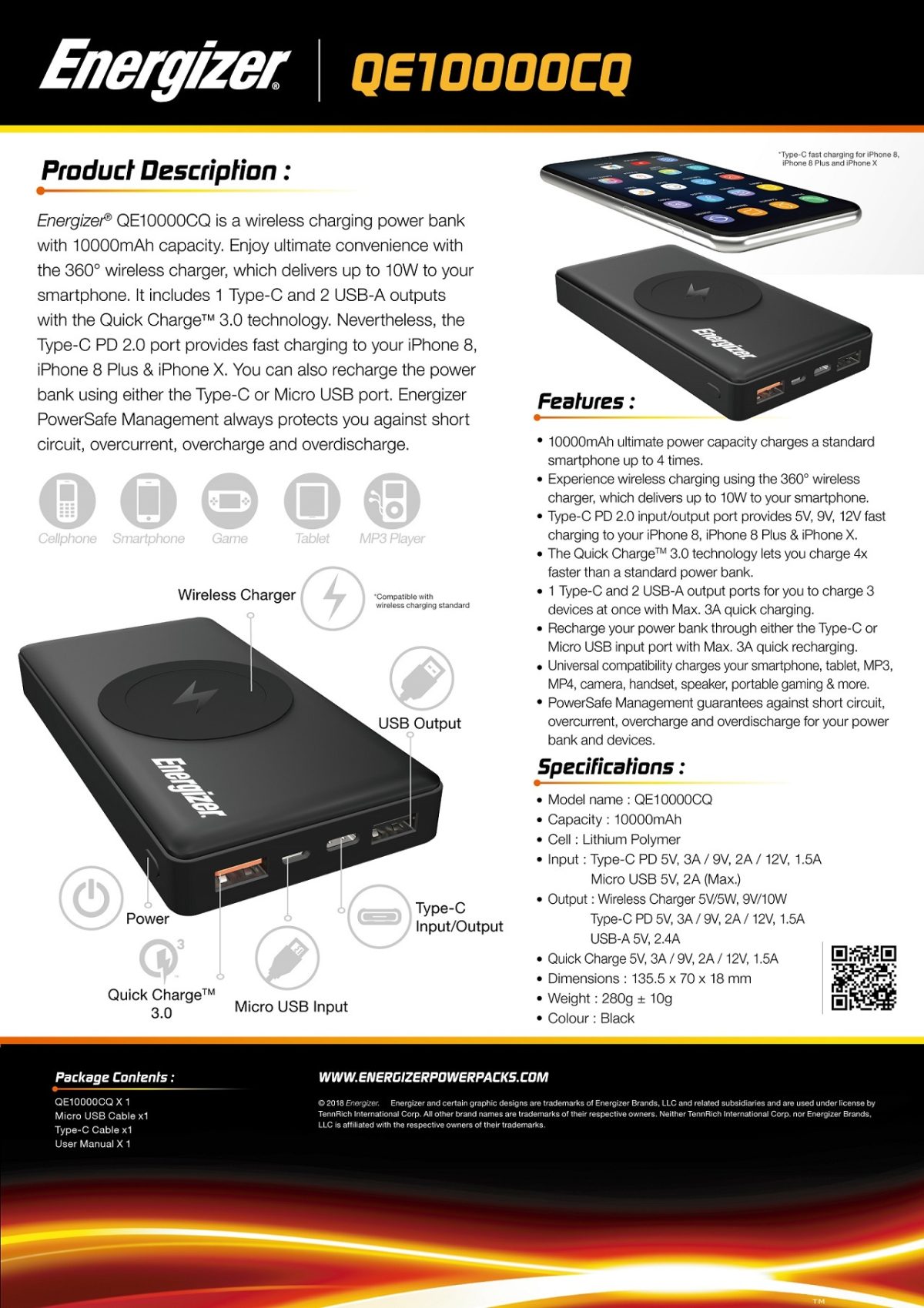 Energizer QE10000CQ compu touch3