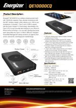 Energizer QE10000CQ compu touch3