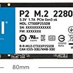 Crucial P2 500GB 3D NAND PCIe NVMe M