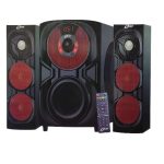 Zero Subwoofer 2.1 ZR 6250 Supports Flash, Memory Card and Bluetooth With Remote Control For Easy Control Black