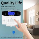 SH-ALW99 wireless GSM home alarm system scares away burglars for a safe home - Image 5