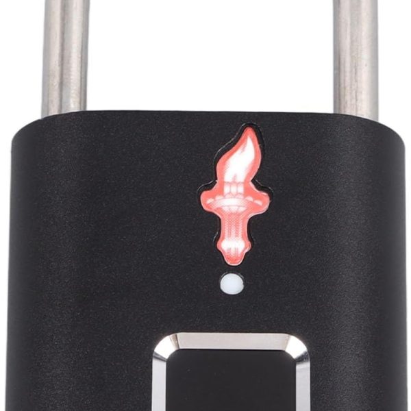 Door Lock Fingerprint Lock Security Keyless USB Type C Rechargeable Small Door Luggage Aluminum Alloy Finger Printing Lock