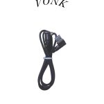 VONK BDL-S03 Quick Charge Data Cable Micro -USB Mobile Phone Charger USB 2A Fast Charging Cable - Black