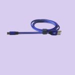 Vonk VONK V05 Quick Charge Data Cable Micro -USB Mobile Phone Charger USB 2A Fast Charging Cable - Blue