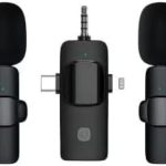 3 in 1 Wireless Microphones for iPhone/Android with aux jack 3.5mm