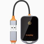 Mini Car Play Wireless Adapter Linux Car Play Dongle BT5.0