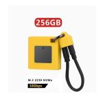 Generic Type C Portable Drive Holder, Internal NVMe Solid State Drive with 256GB NVMe Drive