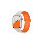 Magnetic Strap Compatible with Apple Watch Band 45mm 41mm 44mm 40mm 49mm Silicone Adjustable Replacement Belt for IWatch Ultra Series 8/7/SE/6/5/4/3/2/1