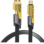 Generic Multi Use USB Charging Cable 4-in-1, 65W, Universal Fast Charging Cable, USB A to C, USB C to C, USB C to L, and USB A to L