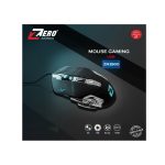Zero Gaming Mouse 3200 Dpi, 6 Buttons Black