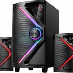 TIGER R-5020 Speaker with Subwoofer - Exceptional Sound Experience with Power of 30 Watts - Supports USB, SD, and AUX Inputs