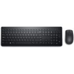 DELL Wireless Keyboard and Mouse | Anti-Fade & Spill-Resistant Keys, 1000 DPI Mouse - KM3322W | Black