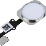 I Phone 6 - Silver Touch ID Sensor Home Button
