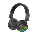 Kisonli A7 Active Noise Headphones Bluetooth Earphones Wireless Portable Headset- Black