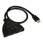 Generic 3 Port HDMI AUTO Switch Splitter Hub Black