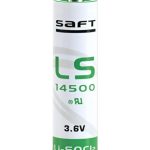 SAFT LS 14500 Battery White/Green