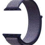Woven Nylon Apple Watch Sport Loop Band Royal Blue