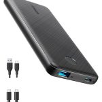 Anker Power Bank, USB-C Portable Charger 10000mAh with 20W Power Delivery, 523 Power Bank (PowerCore Slim 10K PD) for iPhone 14 Series / iPhone 13 Series, S20, Pixel 4, and More