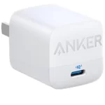 Anker Anker 313 USB-C 30W Wall Charger for MacBook Air/iPhone/Galaxy/iPad Pro, Pixel, and More White