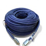 Generic HDMI Cable 2.1 with Ethernet, 8k@60Hz UHD Resolution, 50 Mtr, 48 GBPS Transmission Ultra High Speed, Dolby DTS, 3D, Male-to-Male, Compatible with All HDMI-Enabled Devices