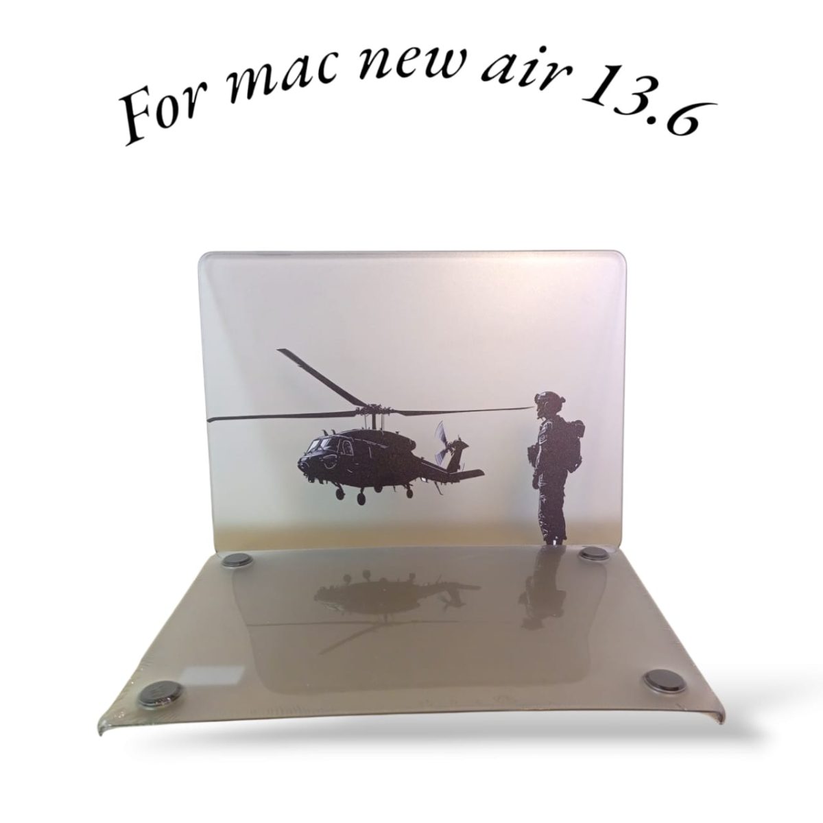 Case for mac new air 13.6" - A2681/A3113 , Hard Shell Case - Image 1