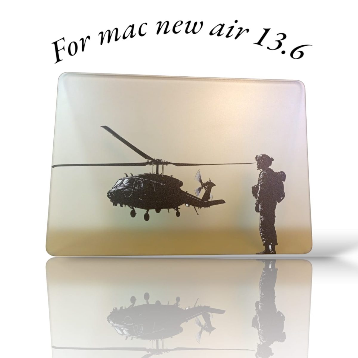 Case for mac new air 13.6" - A2681/A3113 , Hard Shell Case - Image 2