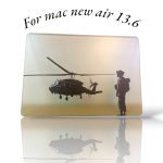 Case for mac new air 13.6" - A2681/A3113 , Hard Shell Case - Image 2