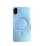 Magsafe Full Coverage Silicone Case for iPhone X / XS Shockproof sky blue
