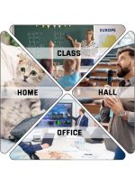 2-in-1 USB Type-C Presentation Clicker, Clikcer for Powerpoint Presentations, Presentation Clicker Wireless Presenter Remote Clicker with Volume Control, Presentation Remote Google Slide Advancer - Image 6