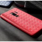 silicone back cover for samsung s9 Red