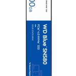 WD SN580 500GB Capacity, 4000Mbps Sequential Read, 3600Mbps Sequential Write, 300 TBW Endurance, PCIe Gen4 x4 Interface, Blue | WDS500G3B0E