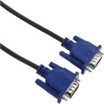 Cable VGA 1.5m black/blue