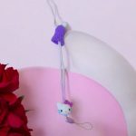 Neck and wrist strap for phone mount fit all smart phones