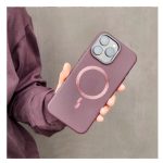 Premium Meg-safe Slim Case Iphone 16 Pro Max Wireless Charging – Red