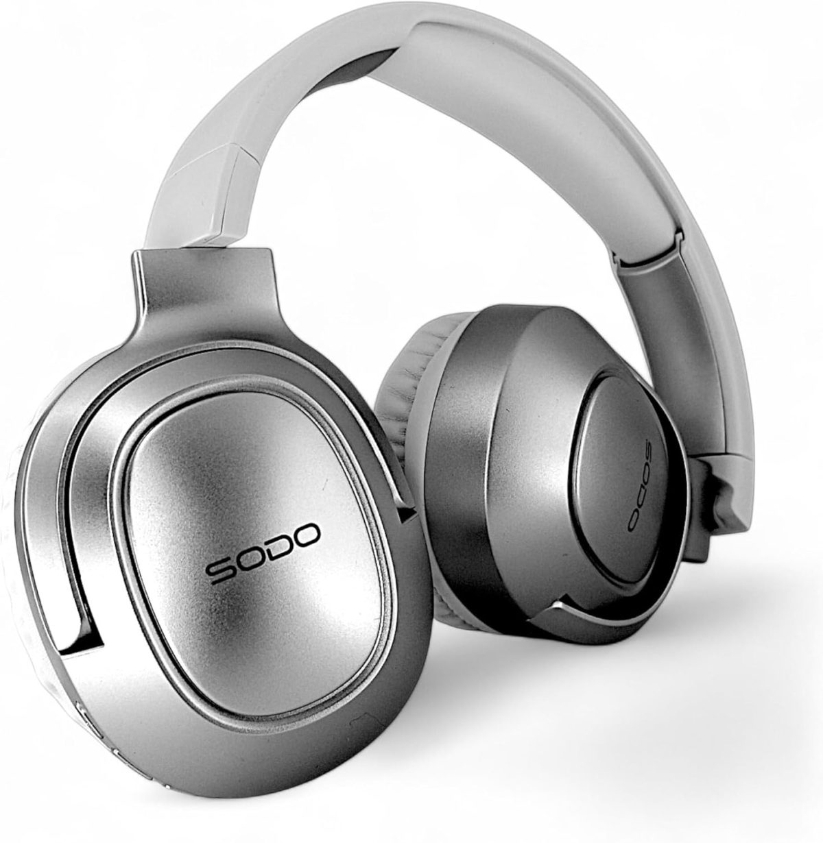 Sodo SD-1105 Wireless Headset, Bluetooth V5.3 with External Microphone and Support SD Card (BEIGE) - Image 6