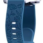 Flower Engraved Bands for Apple Watch 42mm 44mm 45mm 46mm 49mm, New Fashion Sport Strap Replacement Wristbands for iWatch Series