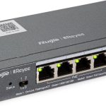 Ruijie RG-ES205GC-P, 5-Port Gigabit Smart Cloud Mananged PoE Switch