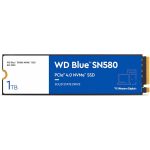 WD SN580 1TB Capacity, 4150Mbps Sequential Read & Write, 600 TBW Endurance, PCIe Gen4 x4 Interface, Blue | ‎WDS100T3B0E