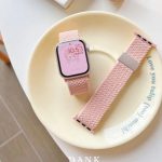 Braided Magnetic Band Compatible with Apple Watch 49mm 45mm 44mm 42mm, Adjustable Milanese Magnet Metal Strap Men Women for iWatch Series 8/7/6/5/4/3/2/1/SE/Ultra