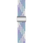 Braided Magnetic Band Compatible with Apple Watch 49mm 45mm 44mm 42mm, Adjustable Milanese Magnet Metal Strap Men Women for iWatch Series 8/7/6/5/4/3/2/1/SE/Ultra