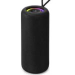 Kisonli Premium Q27Stereo Super Bass RGB 10W Portable Speaker, 1800mAh (3-8 Hr), Built-In Calling MIC, AUX-USB/TF/FM