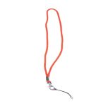 Neck and wrist strap for phone mount fit all smart phones color Orange