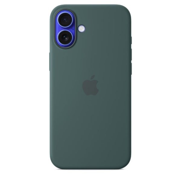 Apple iPhone 16  Silicone Case With MagSafe - Lake Green