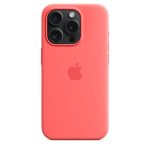 Apple iPhone 15 plus Silicone Case with MagSafe - Guava