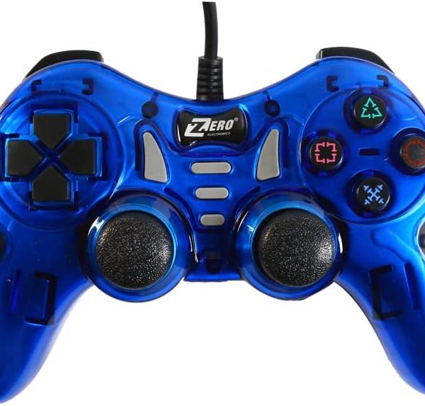 Zero ZR-5001 GamePad Trubo Joystick USB 1.5 meter cable - Blue
