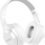Headset SD-1121 Wireless Stereo Over Ear Headphones With Microphone White