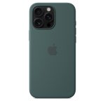 Apple iPhone 16 Pro Max Silicone Case With MagSafe - Lake Green