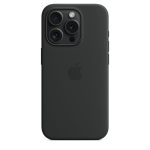 Apple iPhone 15 Silicone Case with MagSafe - Black