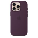 Apple iPhone 16 Pro Max Silicone Case With MagSafe - plum