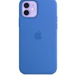 iPhone 12 | 12 Pro Silicone Case with MagSafe Capri blue
